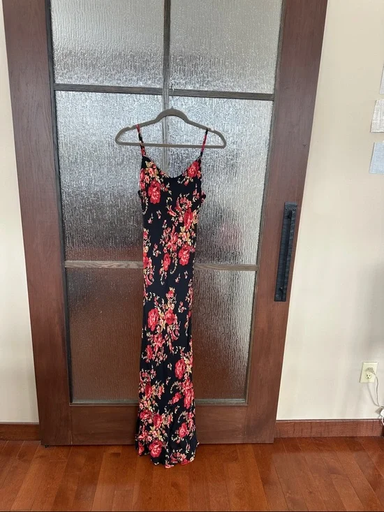 Reformation Parma Floral Black Maxi Dress size small. - Picture 10 of 14